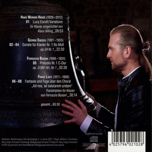 Busoni, Enescu, Henze & Liszt: The Hour of Spirits