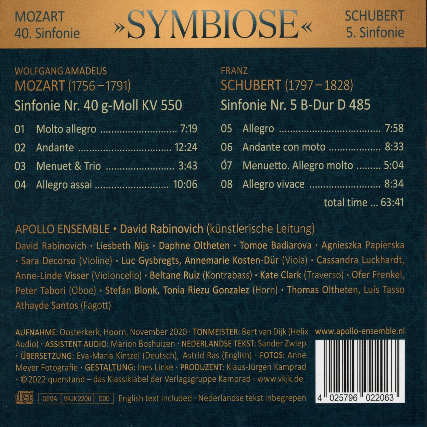 Mozart & Schubert: Symbiose