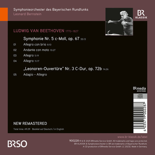 Beethoven: Symphony No. 5; Leonore Overture No. 3