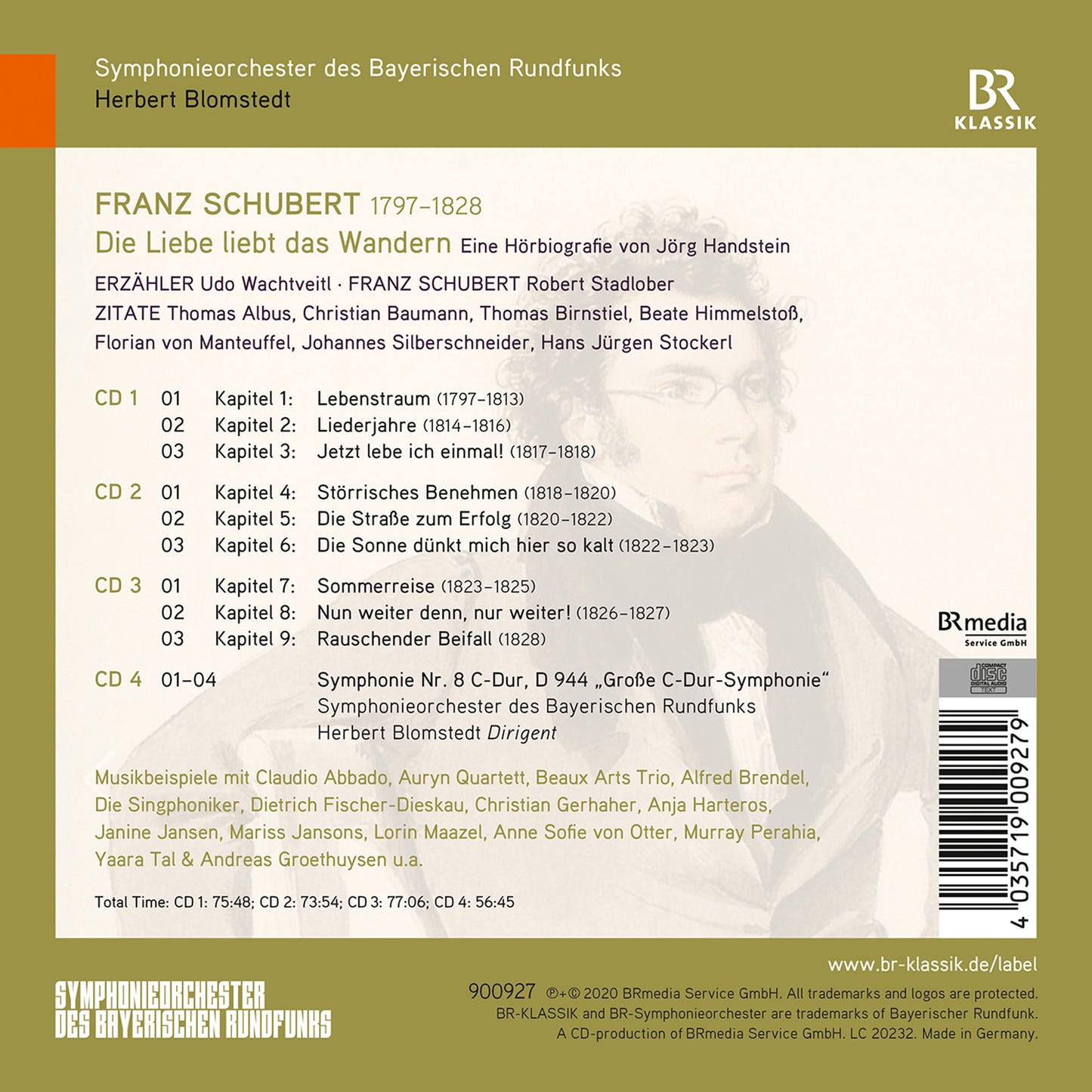 Franz Schubert - Die Liebe Liebt Das Wandern. An Audio Biogr