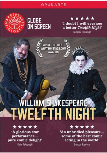 Shakespeare: Twelfth Night  Samual Barnett, Liam Brennan, Paul Chahidi, John Paul Connolly, Stephen Fry, Mark Rylance, Roger Llo