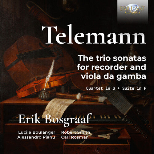 Telemann: Trio Sonatas for Recorder & Viola da Gamba