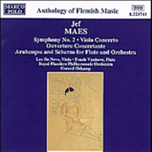 MAES: Symphony No. 2 / Viola Concerto / Ouverture Concertant