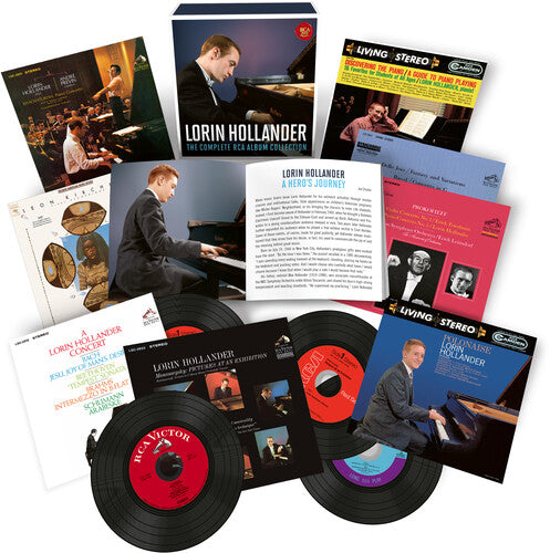 J.S. Bach, Beethoven, Bloch, Brahms, Kirchner & Mussorgsky:  Lorin Hollander