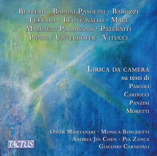 Lirica da Camera su testi di Pascoli, Carducci, Panzini, & M
