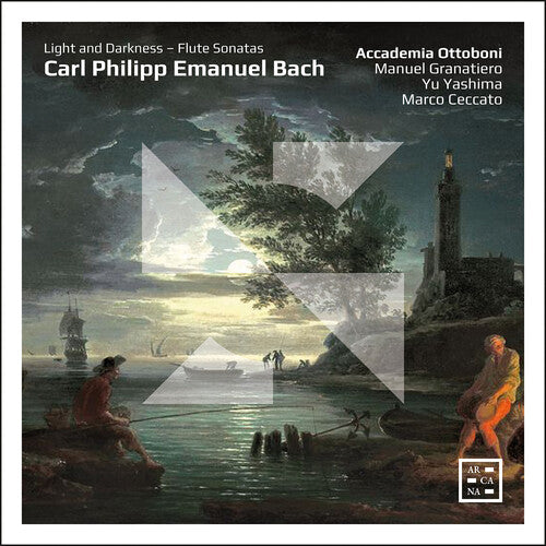 C.P.E. Bach: Light & Darkness - Flute Sonatas  Accademia Ottoboni, Manuel Granatiero, Marco Ceccato, Yu Yashima