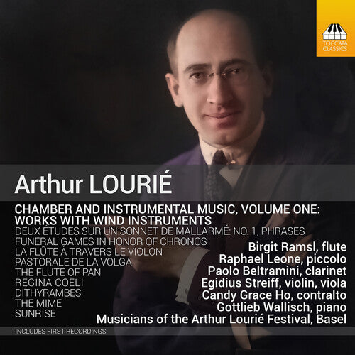 Lourie: Chamber & Instrumental Music, Vol. 1 - Works with Wi
