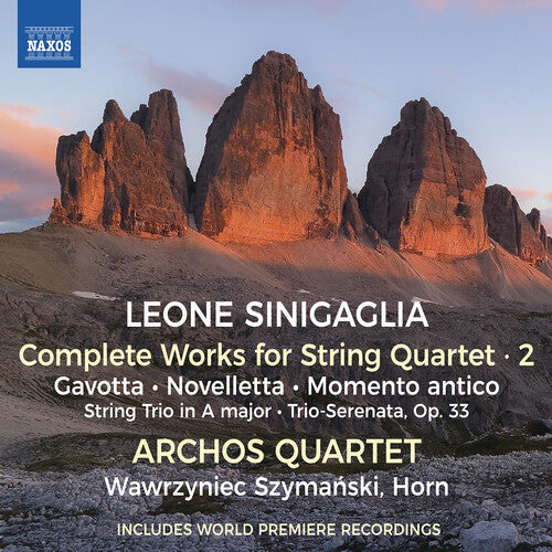 Sinigaglia: Complete Works for String Quartet, Vol. 2 - Gavo
