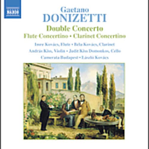 DONIZETTI: Double Concerto / Flute Concertino / Clarinet Con
