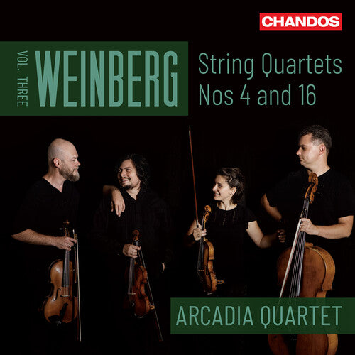 Weinberg; String Quartets, Vol. 3 / Arcadia Quartet