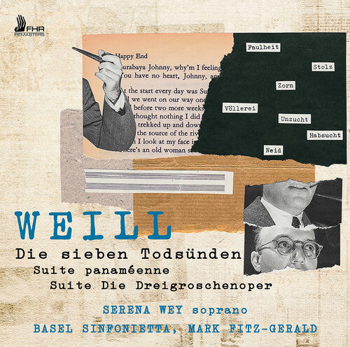 Weill: Die Dreigroschenoper; Die sieben Todsunden; Suite pan