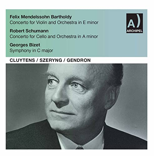 André Cluytens, Henryk Szeryng and Maurice Gendron live conc