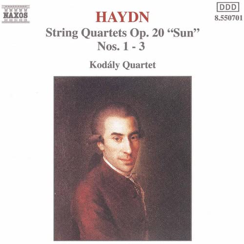 Haydn: String Quartets Op. 20, Nos. 1-3, "Sun Quartets"