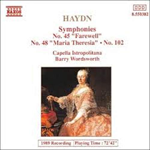 HAYDN: Symphonies, Vol.  4 (Nos. 45, 48, 102)