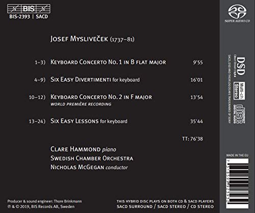 Myslivecek: Complete Music for Keyboard