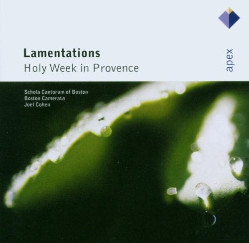 LAMENTATIONS: HOLY WEEK IN PRO