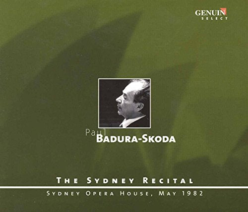 Piano Recital: Badura-Skoda, Paul - BACH, J.S. / BRAHMS, J.