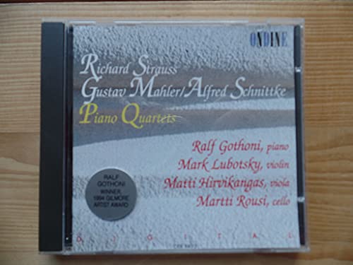 Piano Quartets - Strauss, R. / Mahler, G. / Schnittke, A.