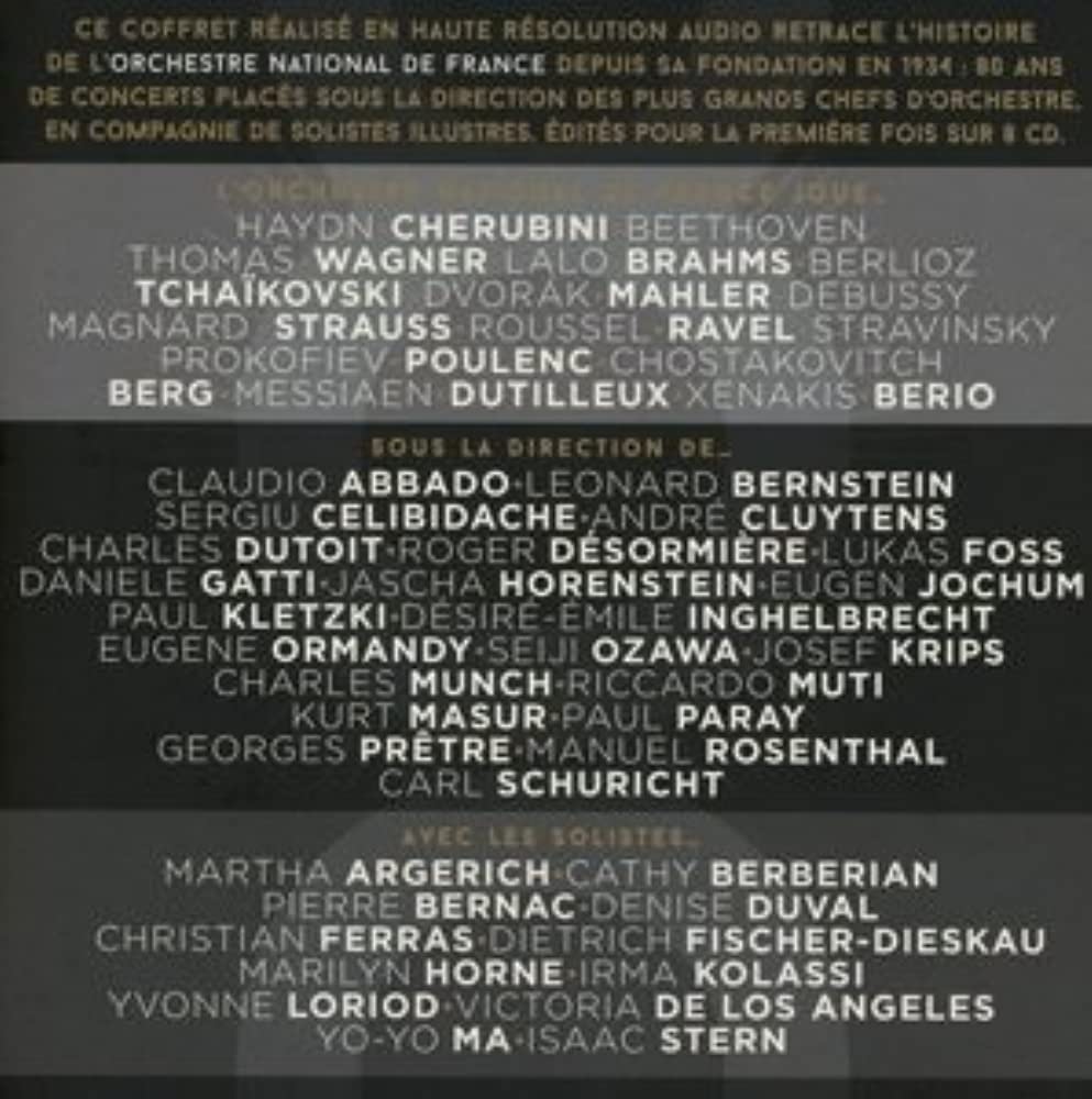 80 ANS DE CONCERTS INEDITS