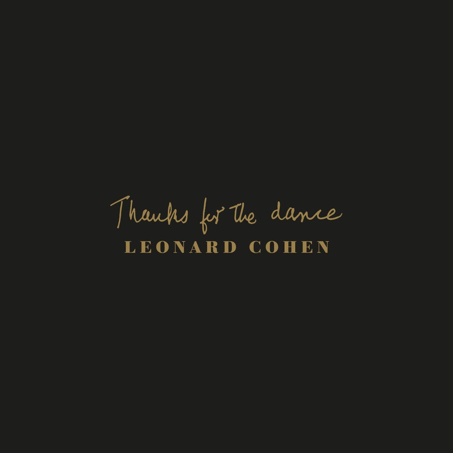 THANKS FOR THE DANCE