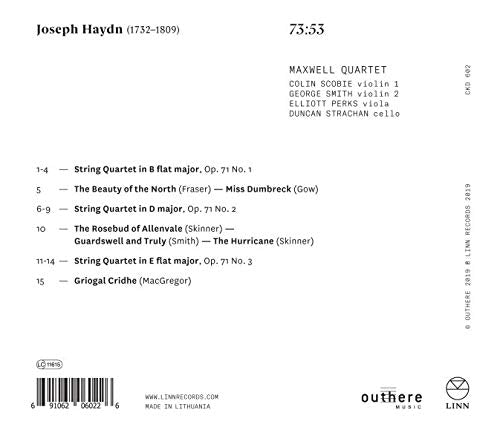 STRINGS QUARTETS, OP. 71