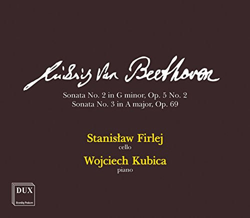 CELLO SONATAS NOS. 2 & 3
