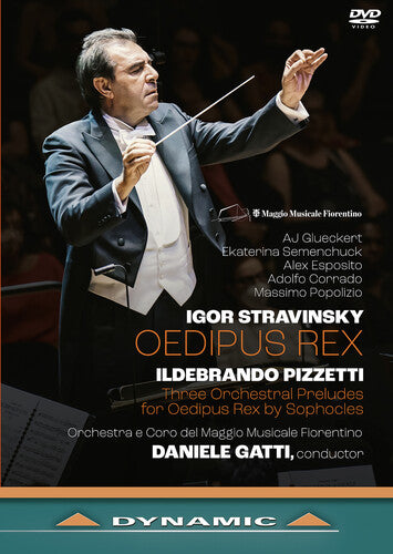 Stravinsky: Oedipus Rex; Pizzetti: Three Orchestral Preludes CD