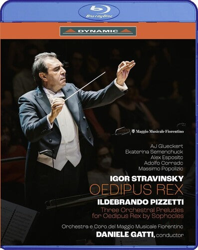 Stravinsky: Oedipus Rex: Pizzetti: Three Orchestral Preludes [Blu-ray Video]