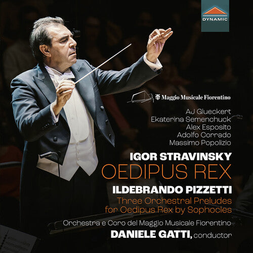 Stravinsky: Oedipus Rex; Pizzetti: Three Orchestral Preludes CD
