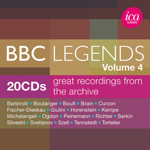 BbC Legends, Vol. 4 - Great Recordings from the Archive - Various Artists