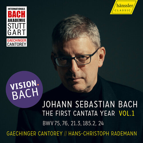 Vision.Bach, Vol. 1 - The First Cantata Year  Gaechinger Cantorey, Natasha Schnur, Miriam Feuersinger