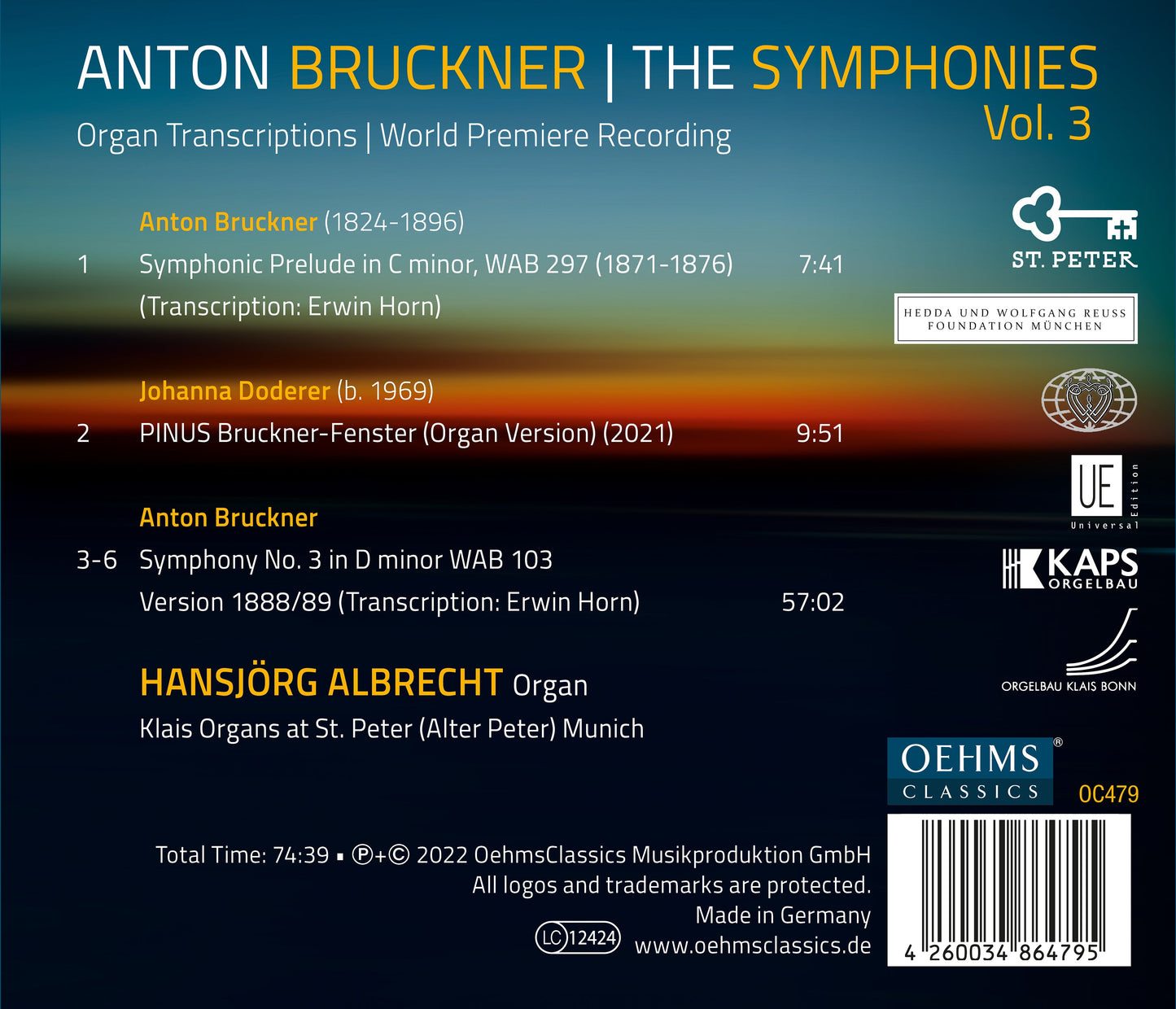 The Bruckner Symphonies, Vol. 3