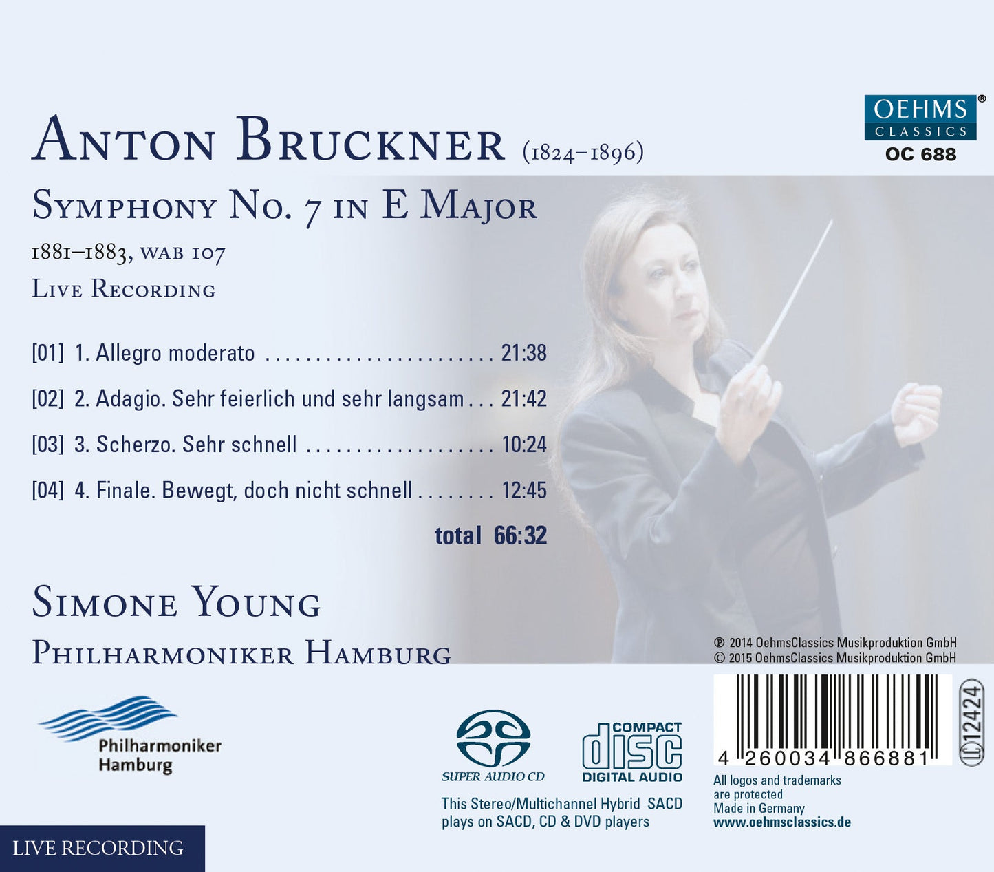 Bruckner: Symphony No. 7 in E Major, WAB 107 (Live)