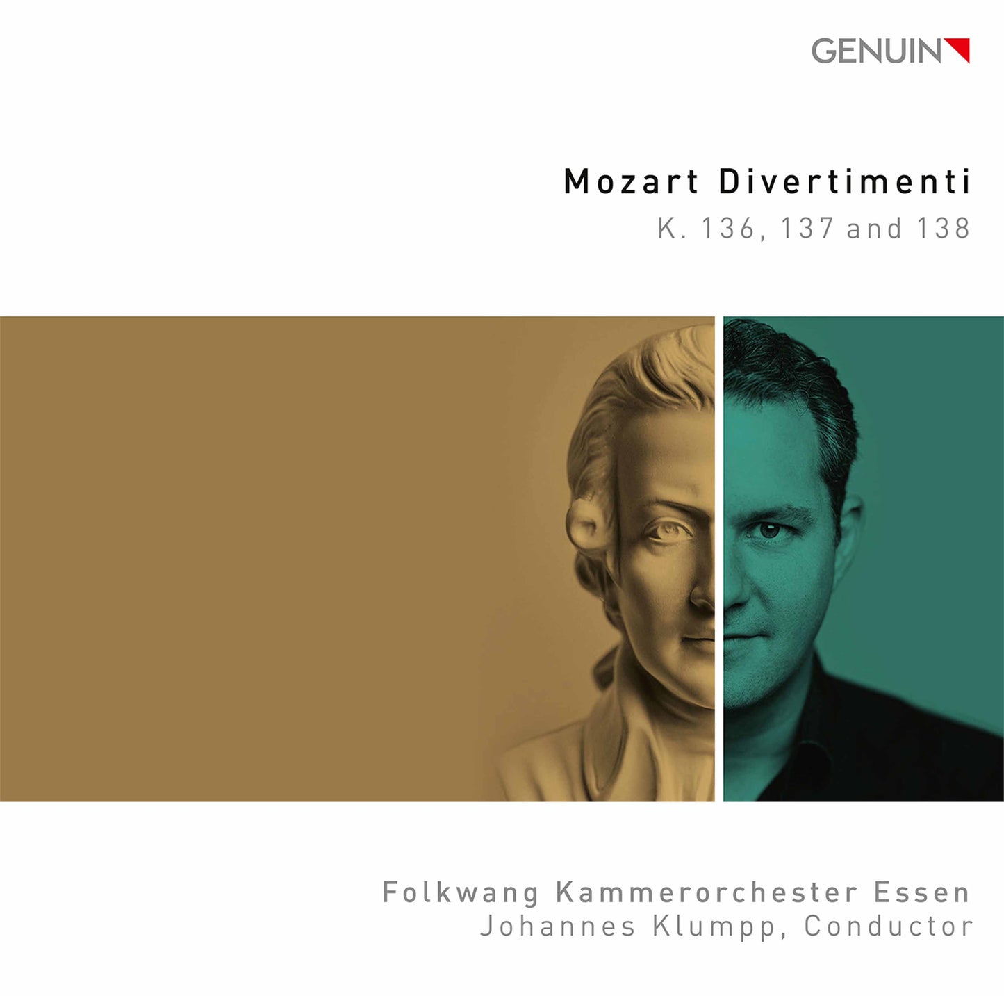 Mozart Divertimento  Folkwang Kammerorchester Essen, Johannes Klumpp