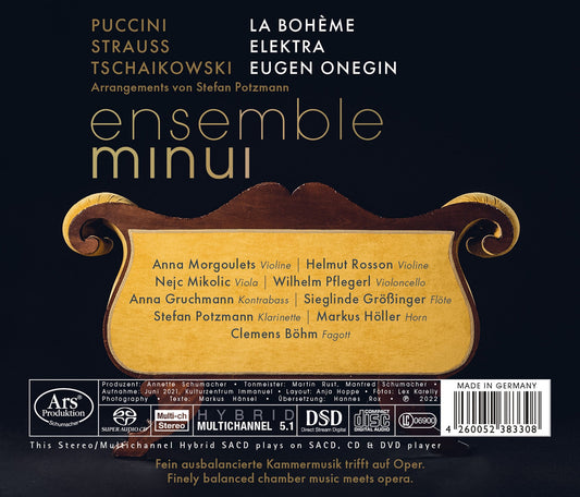 Opera Suites For Nonet, Vol. 2  Ensemble Minui