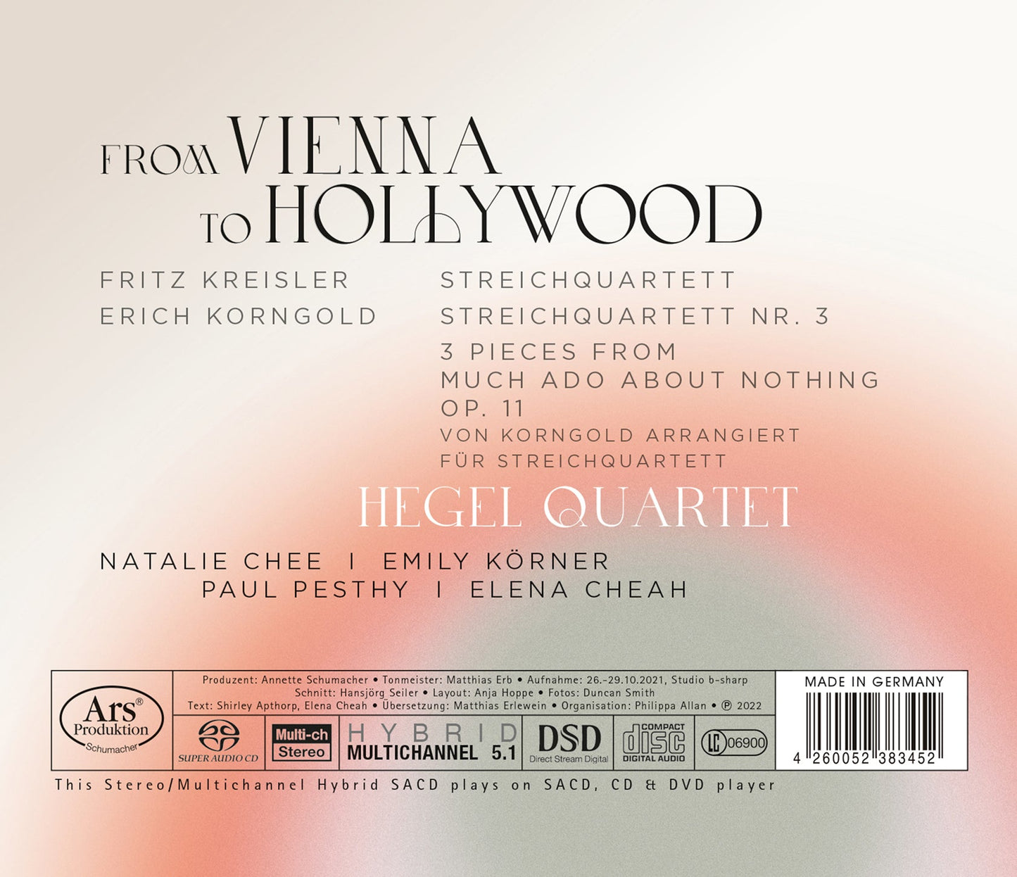 Korngold & Kreisler: From Vienna to Hollywood