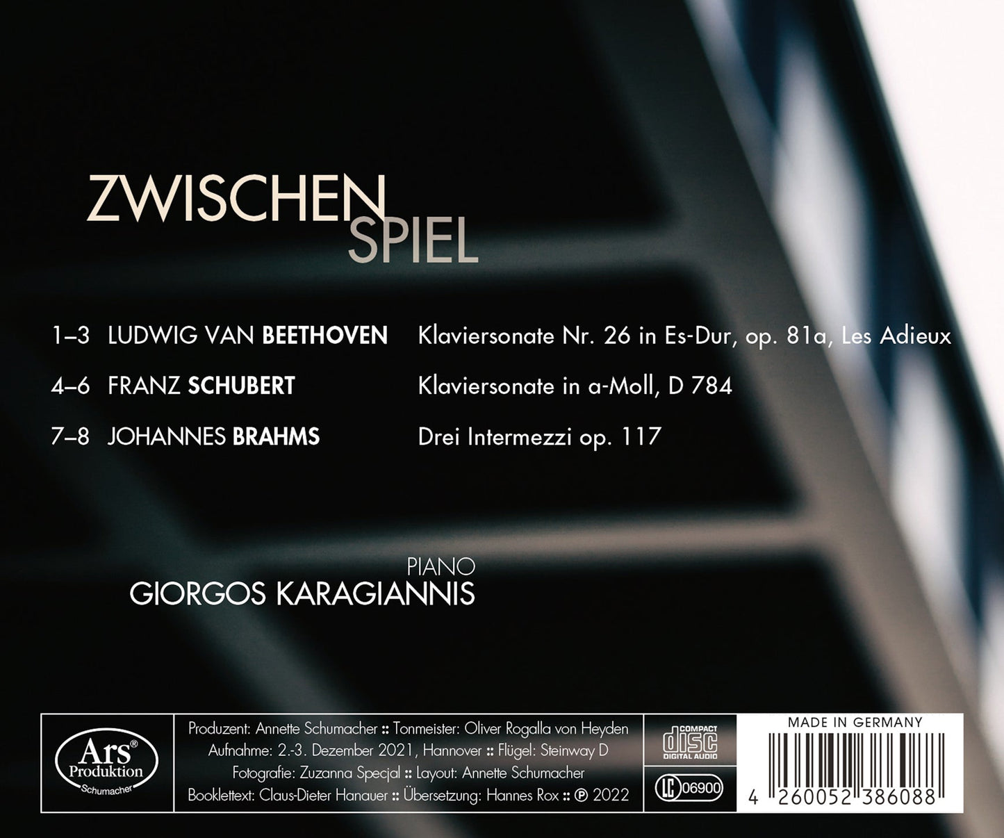 Beethoven, Brahms & Schubert: Zwischenspiel