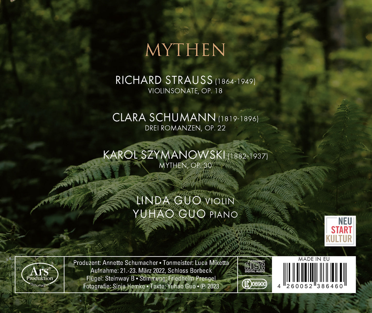 Schumann, Strauss & Szymanowski: Mythen  Linda Guo, Yuhao Guo