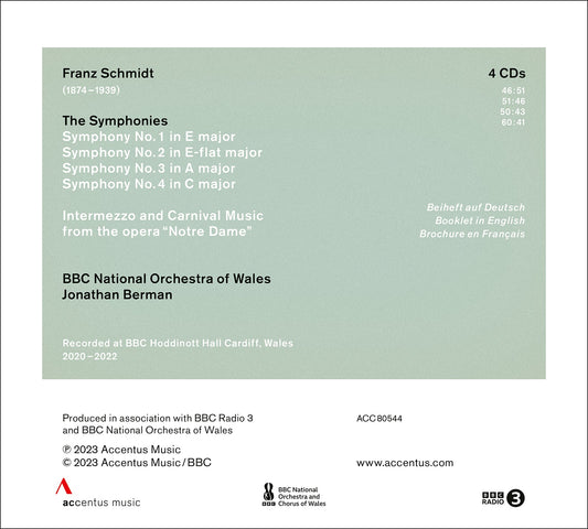 Schmidt: The Symphonies