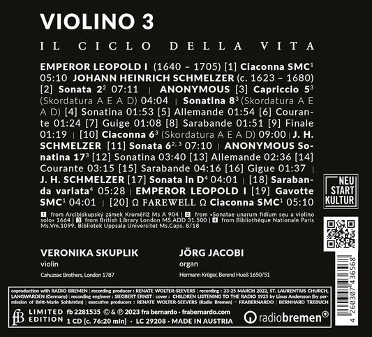 Violino 3 - Il ciclo della vtia