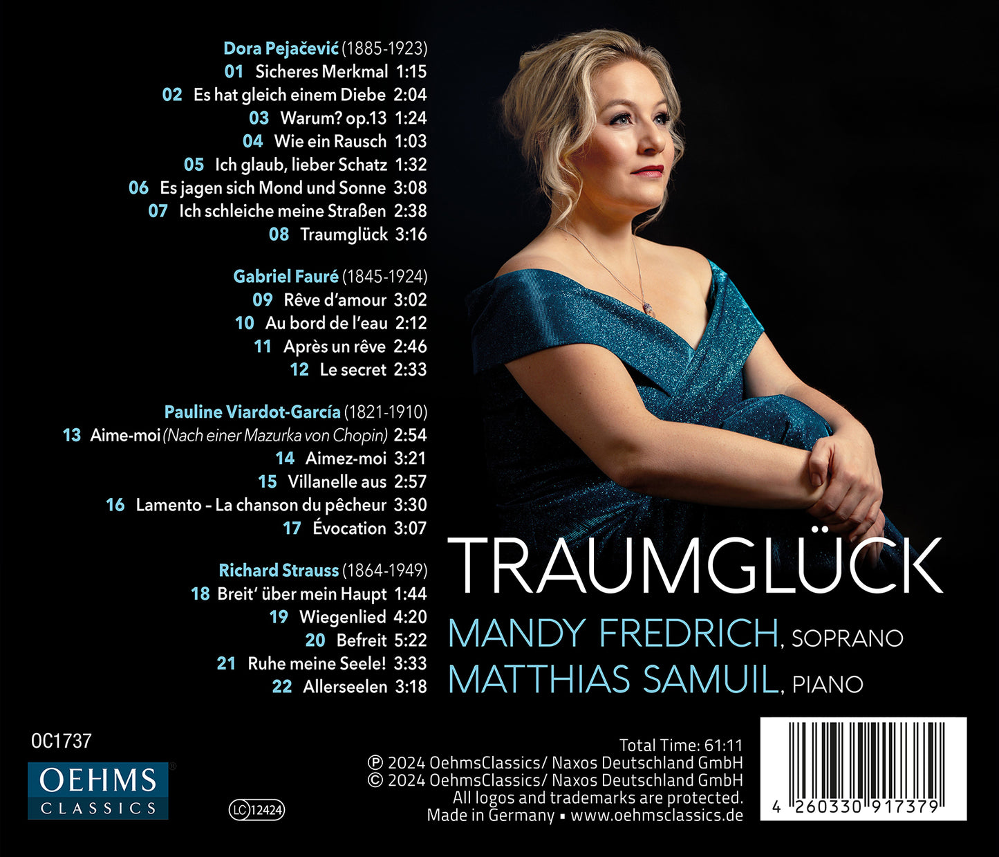 Faure, Pejacevic, Strauss & Viardot: Traumgluck