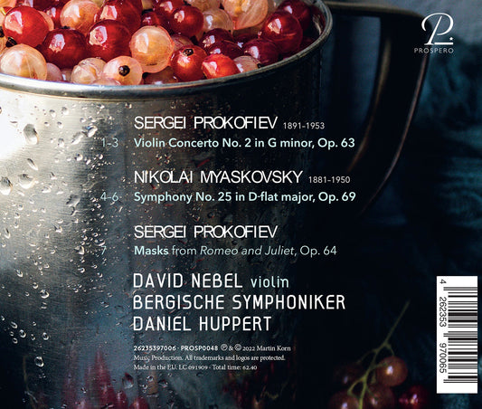 Myaskovsky & Prokofiev: Symphony No. 25 & Violin Concerto No