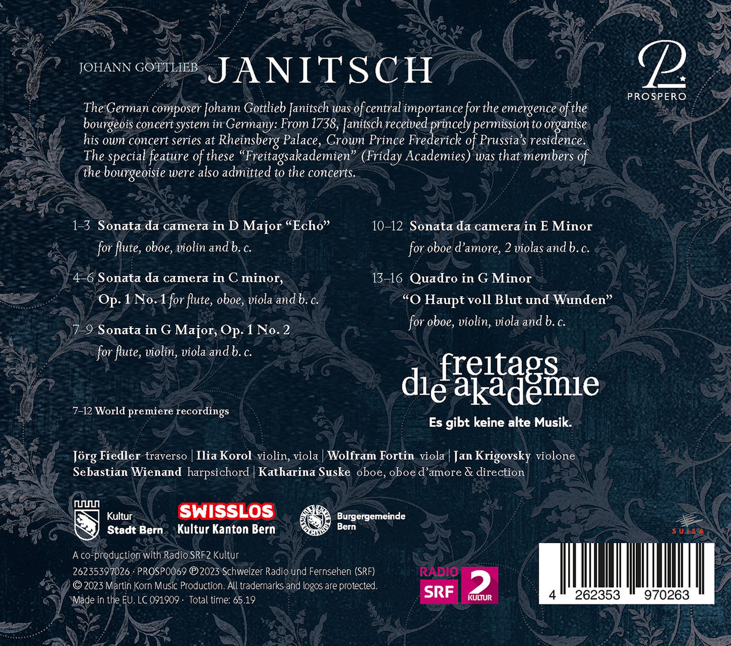 Janitsch: Freitagsakademien