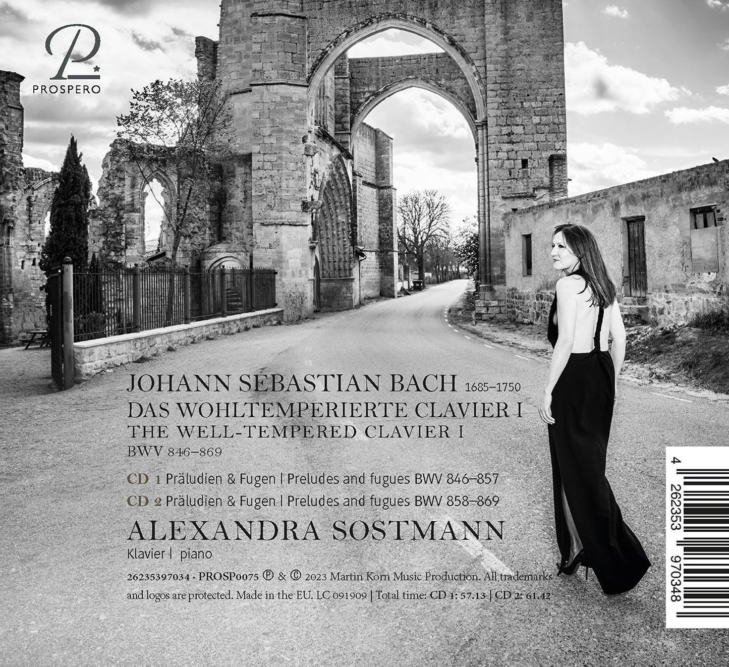 J.S. Bach: The Well-Tempered Clavier, Vol. 1  Alexandra Sostmann