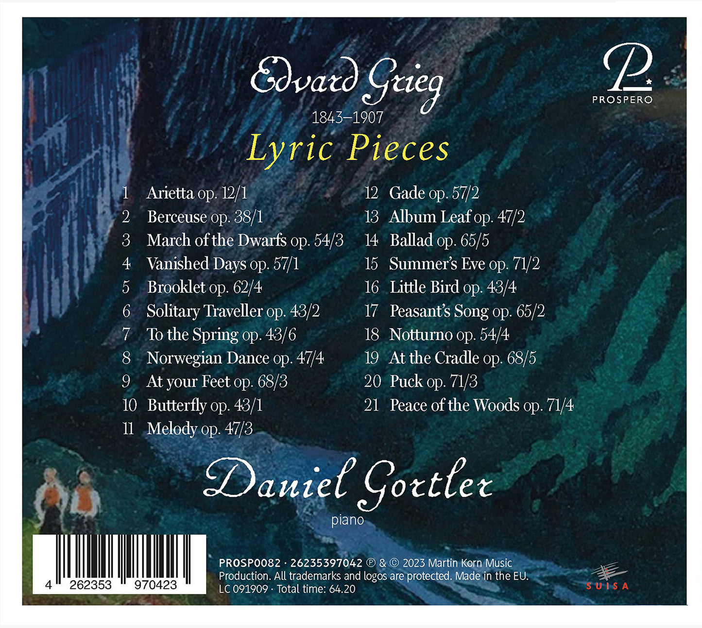 Grieg: Lyrical Pieces (Selection)  Daniel Gortler