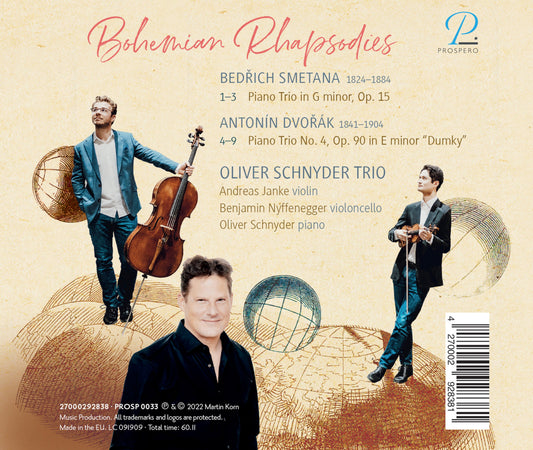Dvorak & Smetana: Bohemian Rhapsodies - Piano Trios