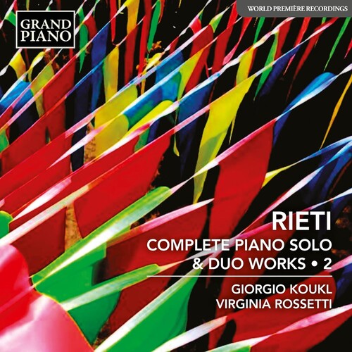 Rieti: Complete Piano Solo & Duo Music, Vol. 2  Giorgio Koukl, Virginia Rossetti