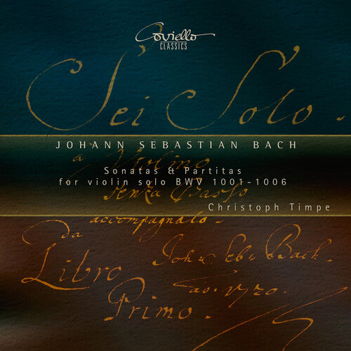 J.S. Bach: Sonatas & Partitas for Violin Solo, BWV 1001 - 10