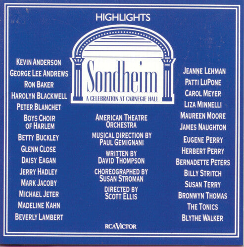 Sondheim: A Celebration at Carnegie Hall (Highlights)