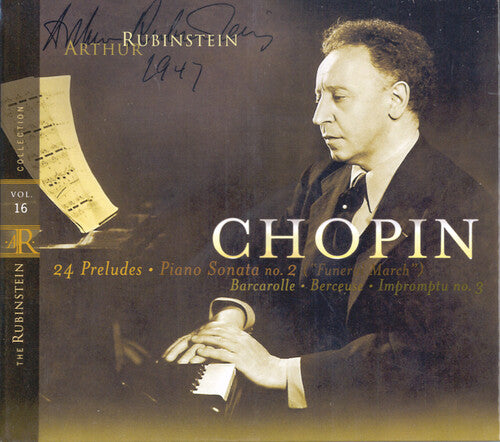 Rubinstein Collection, Vol. 16: Chopin: 24 Preludes, Berceus